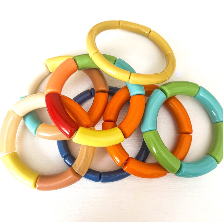 Acrylic Tube Bracelets