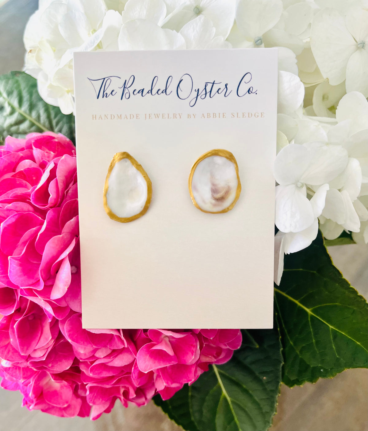 Oyster Earrings- size Large