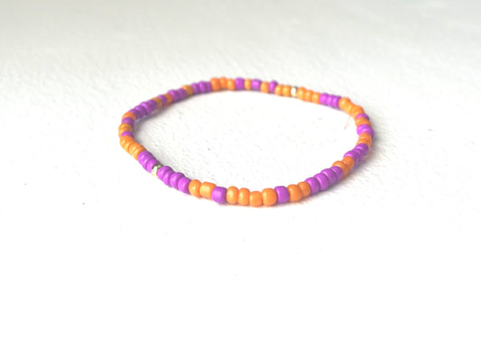 Game Day!- purple + orange