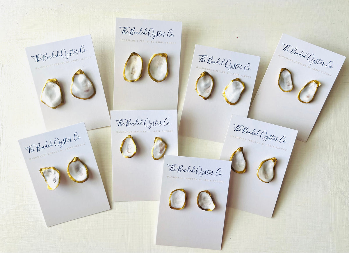 Oyster Earrings- size Large