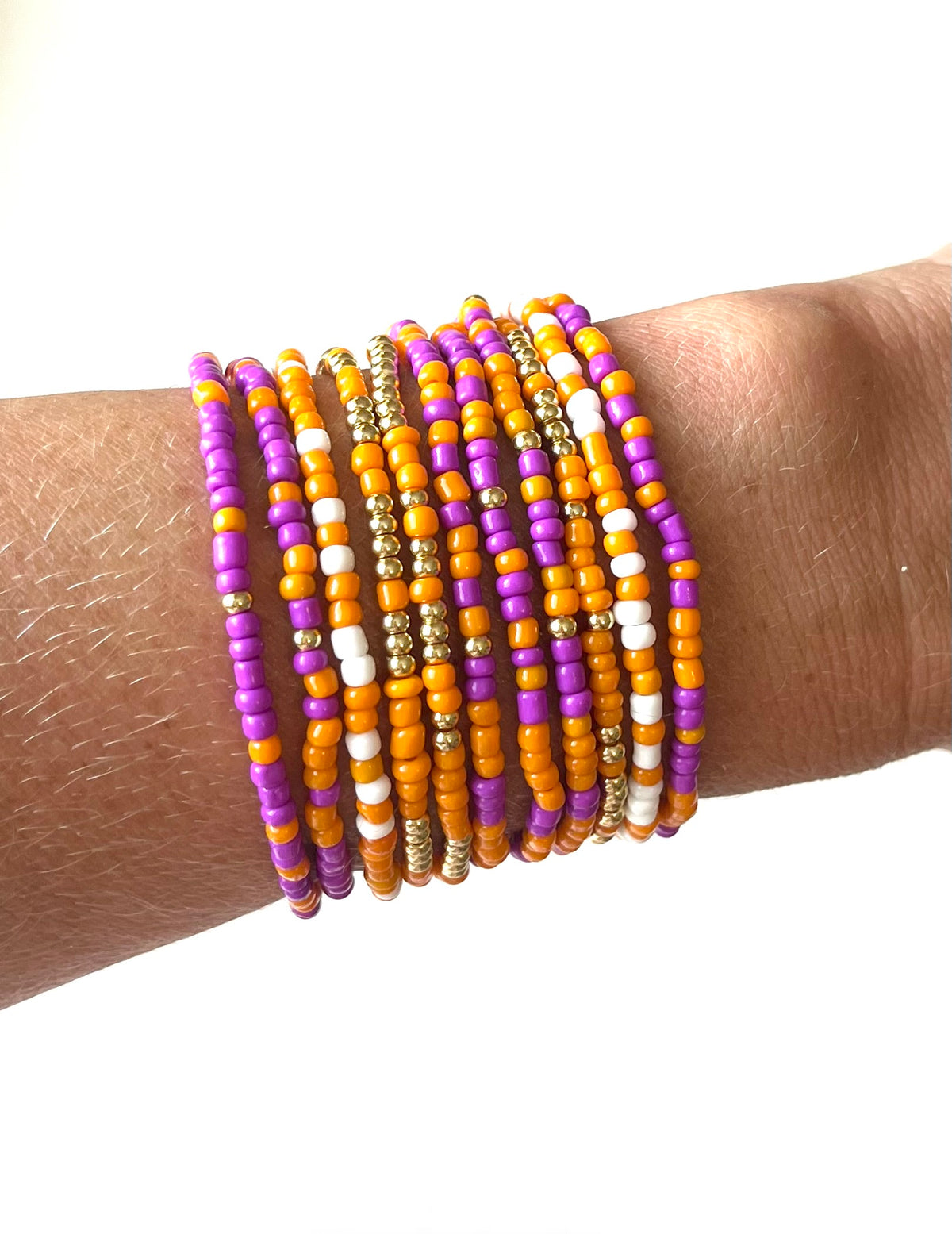 Game Day!- purple + orange