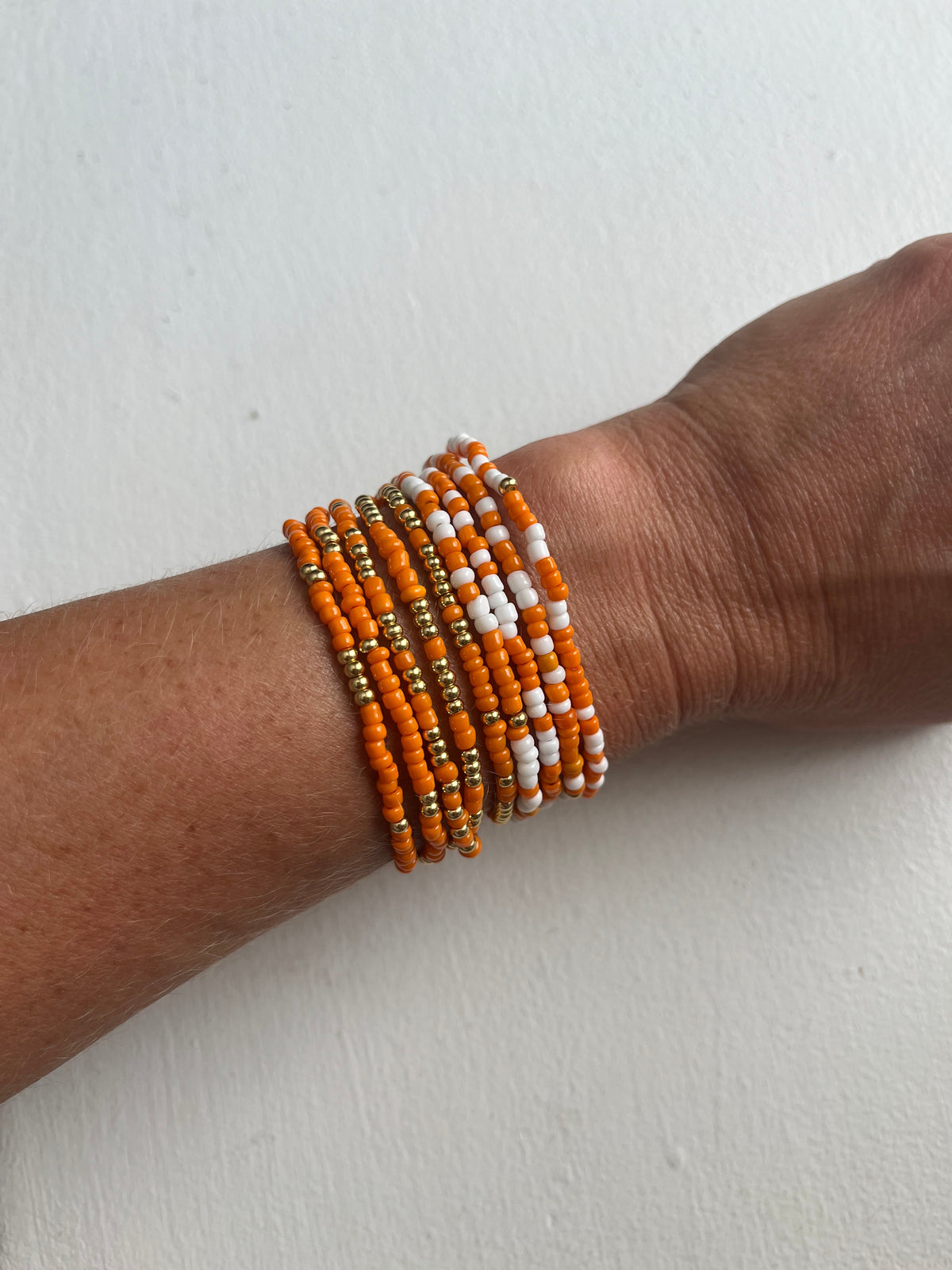 Game Day!- orange + white