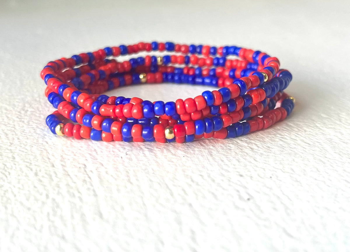 Game Day! - Red + blue