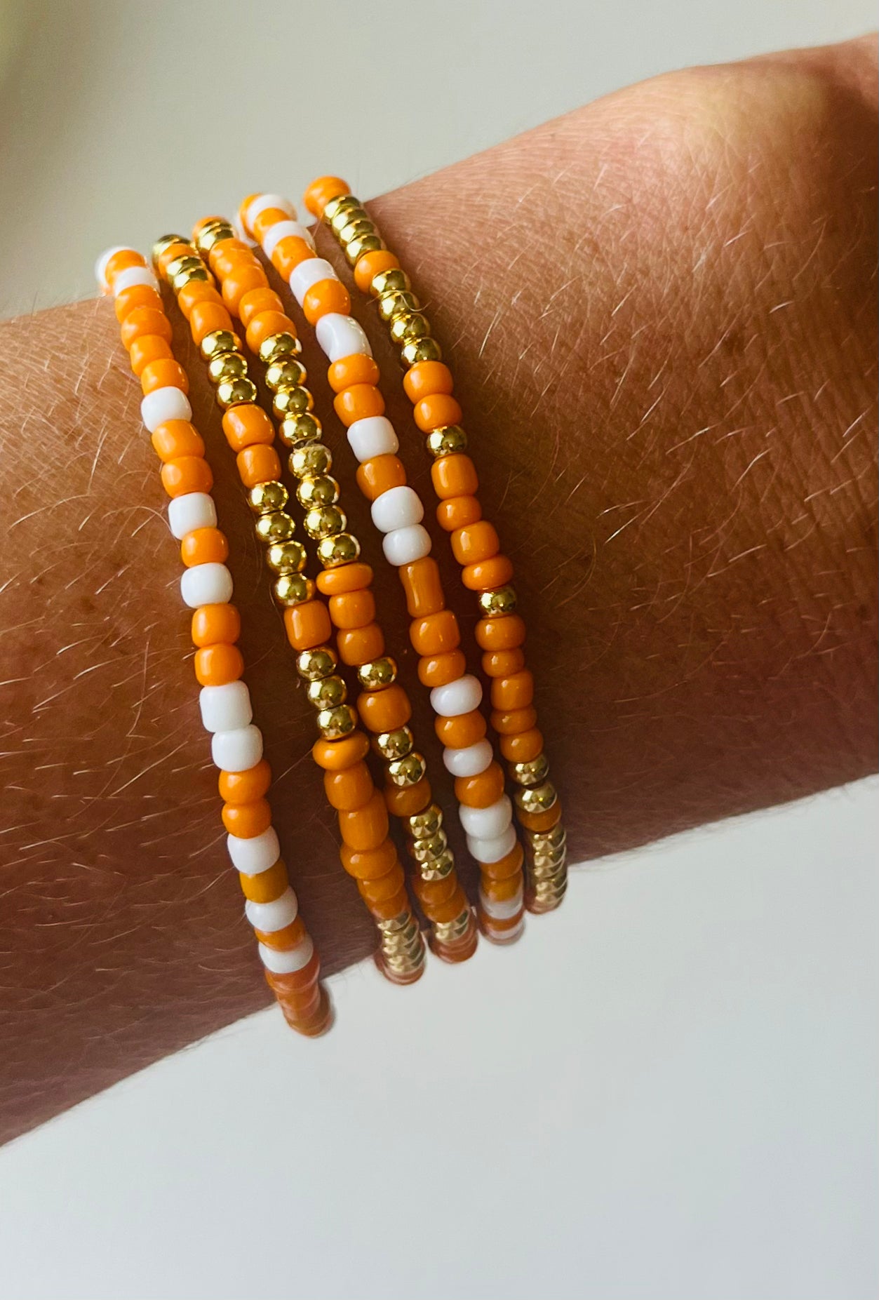 Game Day!- orange + white